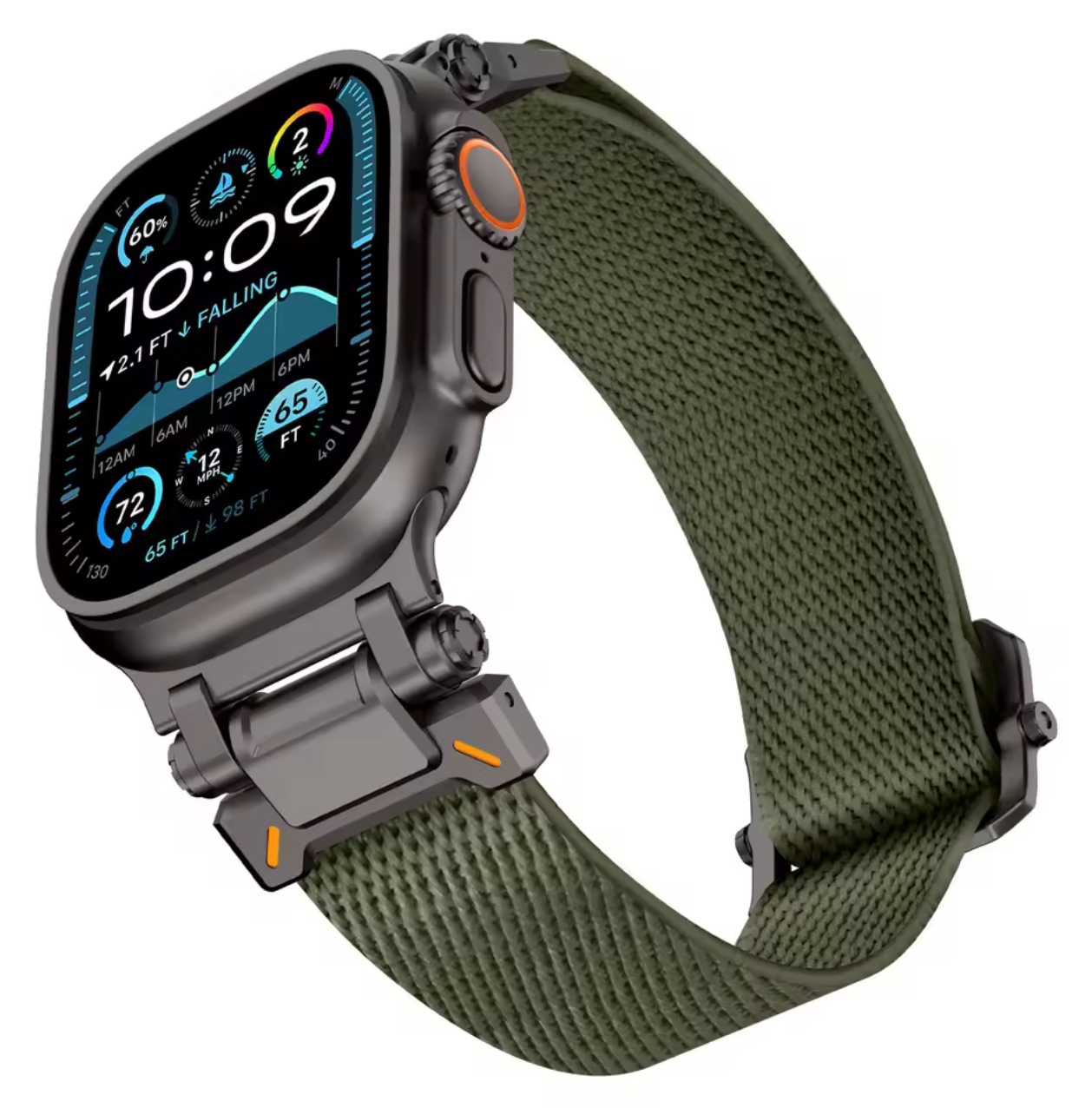 Correa Elástica Nylon para Apple Watch Ultra y 42mm 46mm