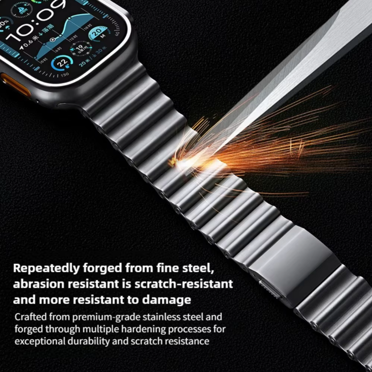 Correa Magnética de Acero Inoxidable Premium para Apple Watch
