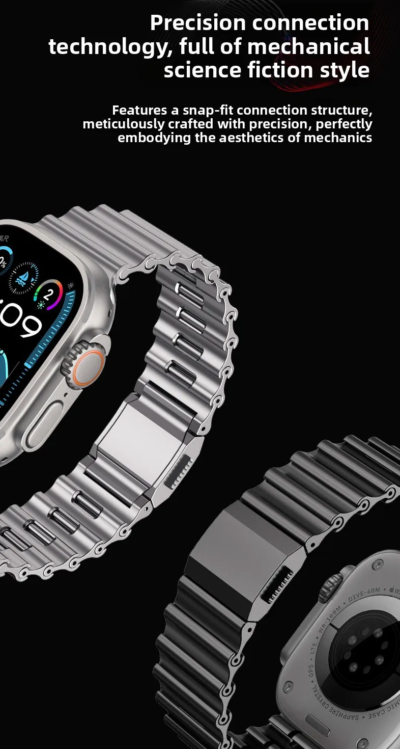 Correa Magnética de Acero Inoxidable Premium para Apple Watch