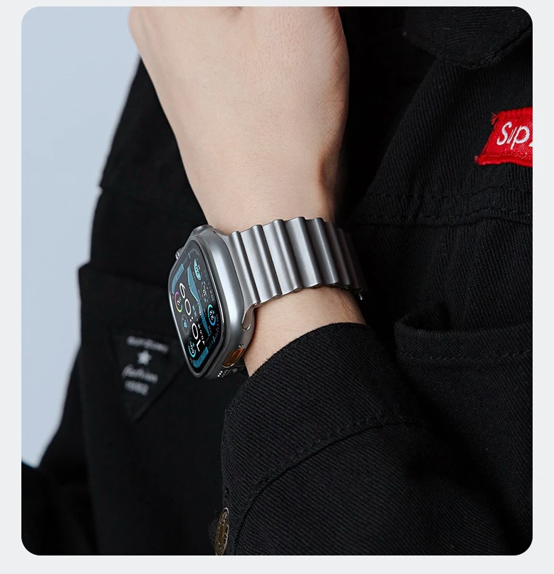 Correa Magnética de Acero Inoxidable Premium para Apple Watch