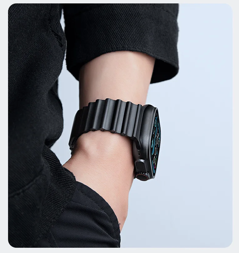 Correa Magnética de Acero Inoxidable Premium para Apple Watch
