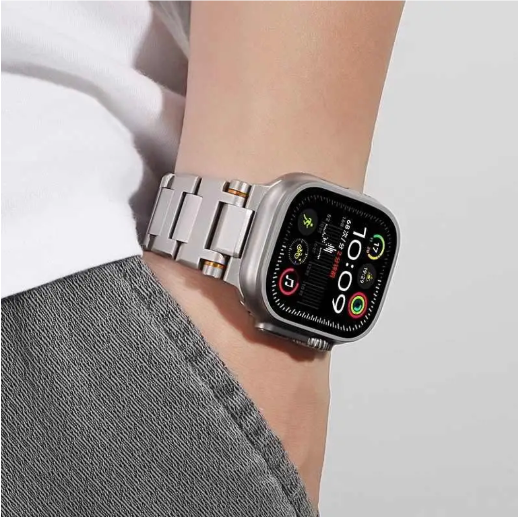 Correa Táctica Magnética Metal para Apple Watch Ultra 49mm Y 42mm - 46mm