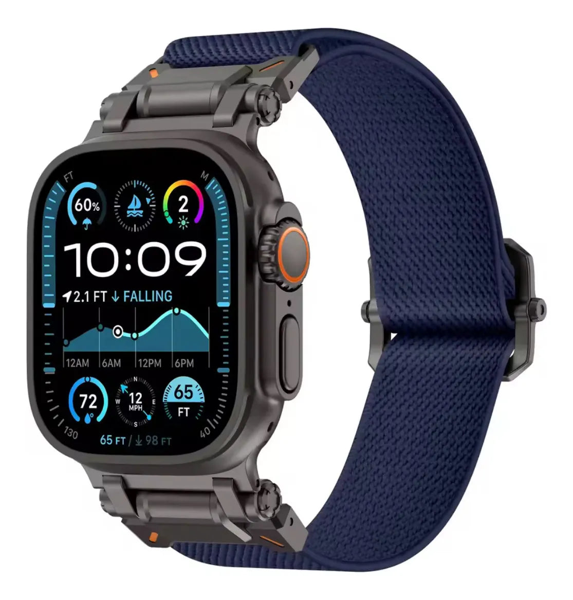 Correa Elástica Nylon para Apple Watch Ultra y 42mm 46mm