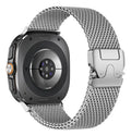 Correa Para Samsung Galaxy Watch Ultra 47mm Milanesa Acero