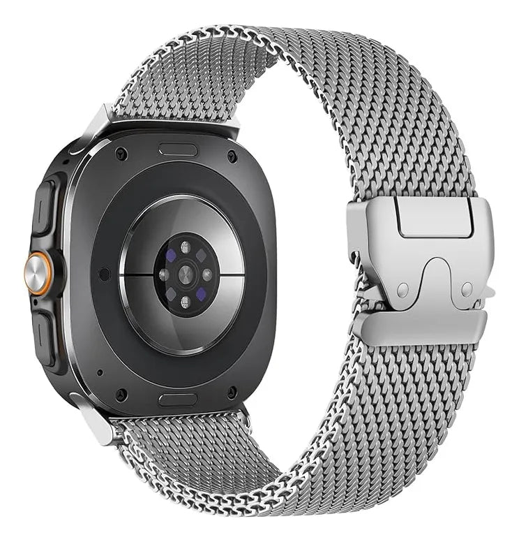 Correa Para Samsung Galaxy Watch Ultra 47mm Milanesa Acero