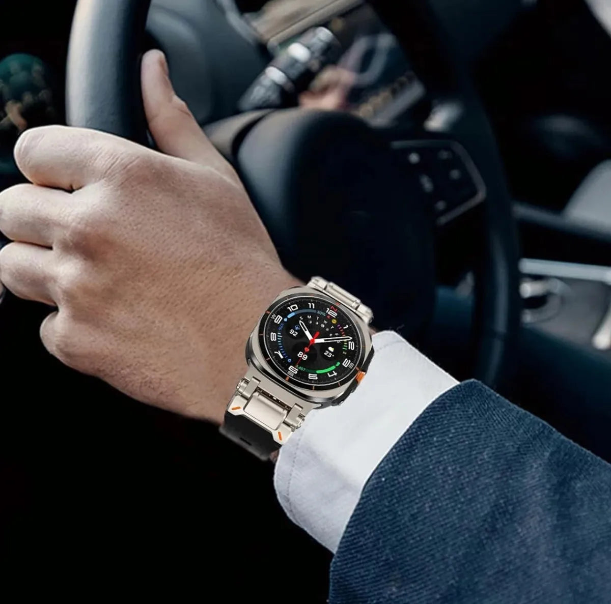 Correa Galaxy Watch Ultra Piel Genuina Sport Calidad