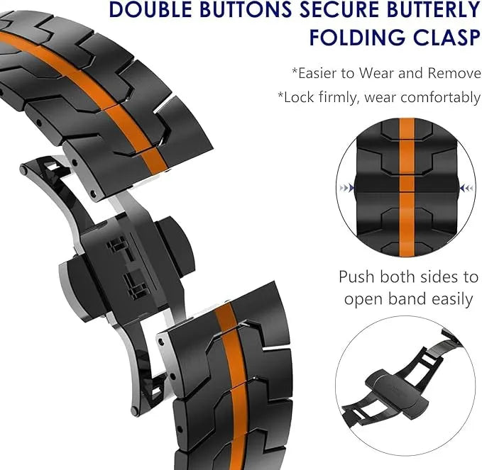 Correa Metal Para Samsung Galaxy Watch Ultra Bandas 47mm