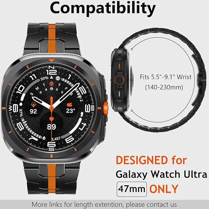 Correa Metal Para Samsung Galaxy Watch Ultra Bandas 47mm