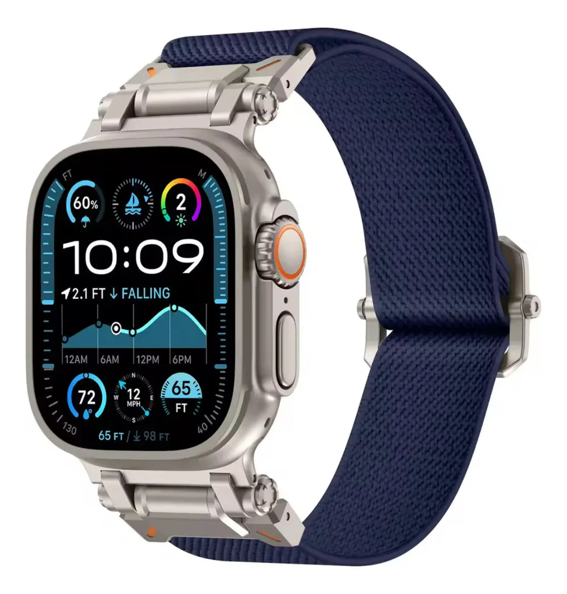 Correa Elástica Nylon para Apple Watch Ultra y 42mm 46mm