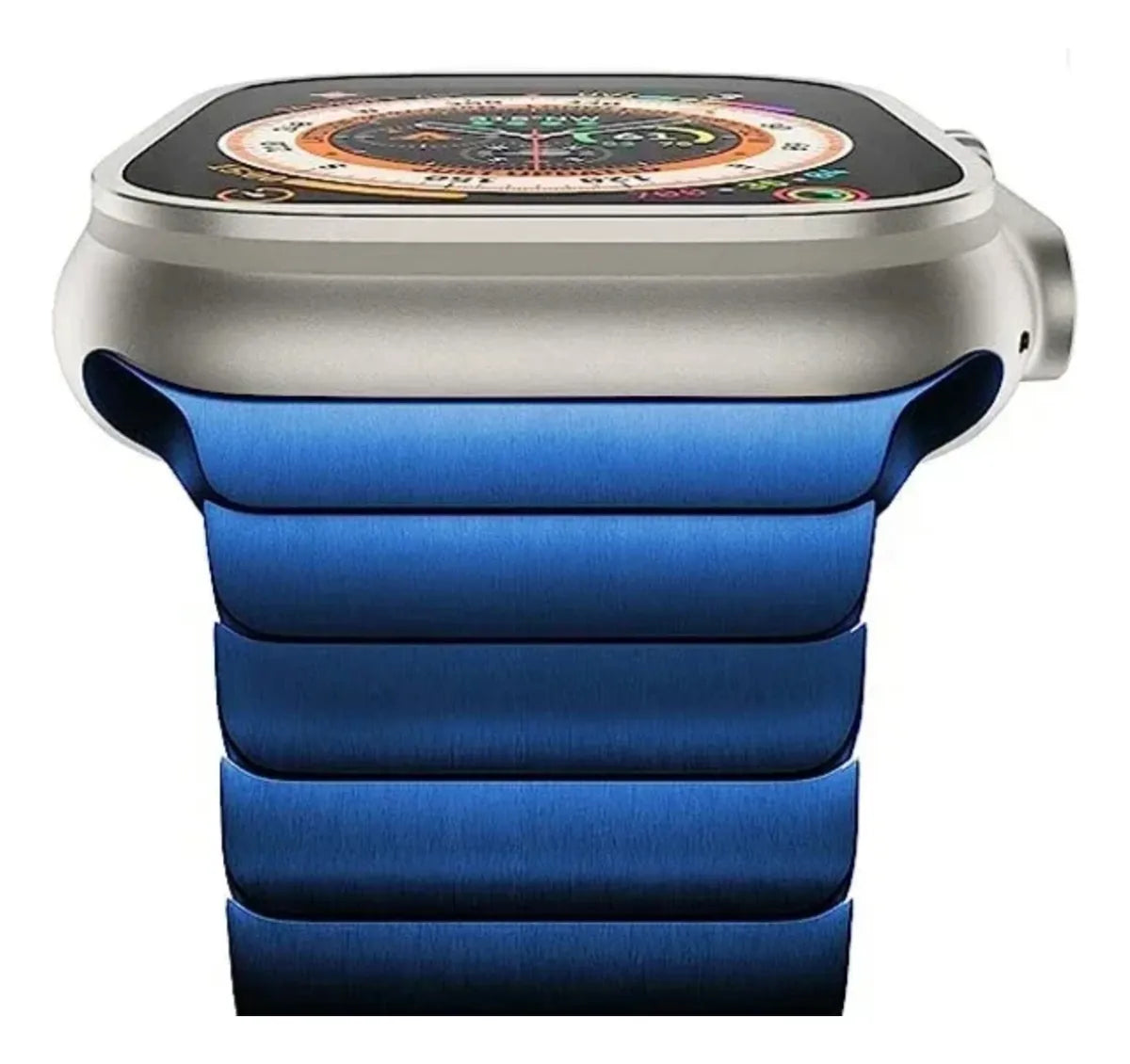 Correa Apple Watch 42 44 45 46 y 49mm Metal Negro Titan