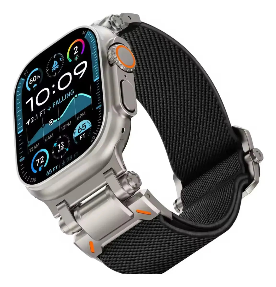 Correa Elástica Nylon para Apple Watch Ultra y 42mm 46mm