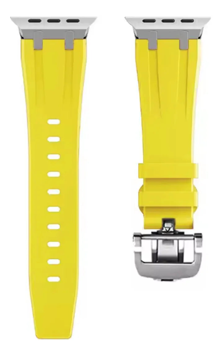 Correa Deportiva de Silicona Premium para Apple Watch Cerradura Mariposa