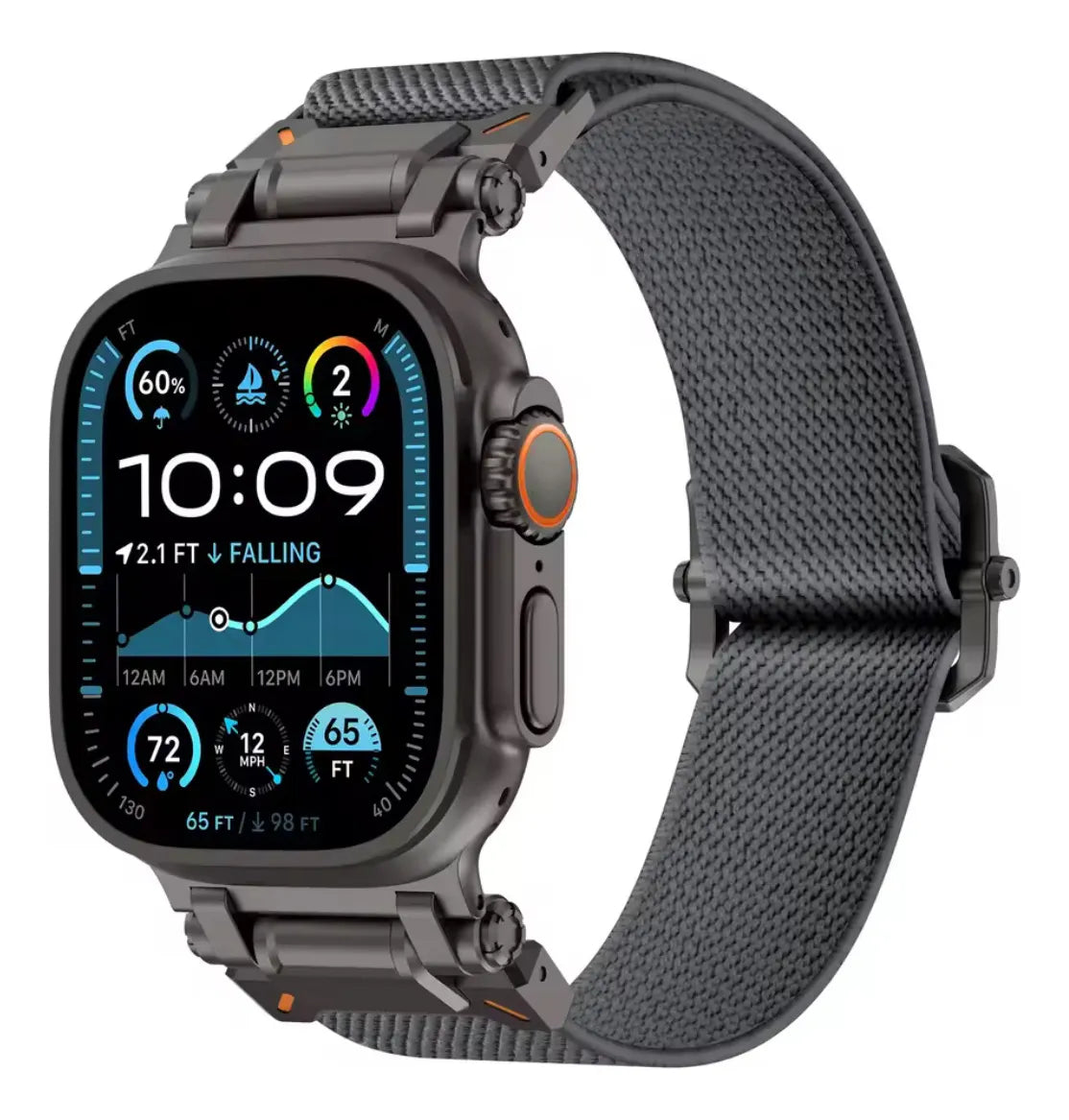 Correa Elástica Nylon para Apple Watch Ultra y 42mm 46mm