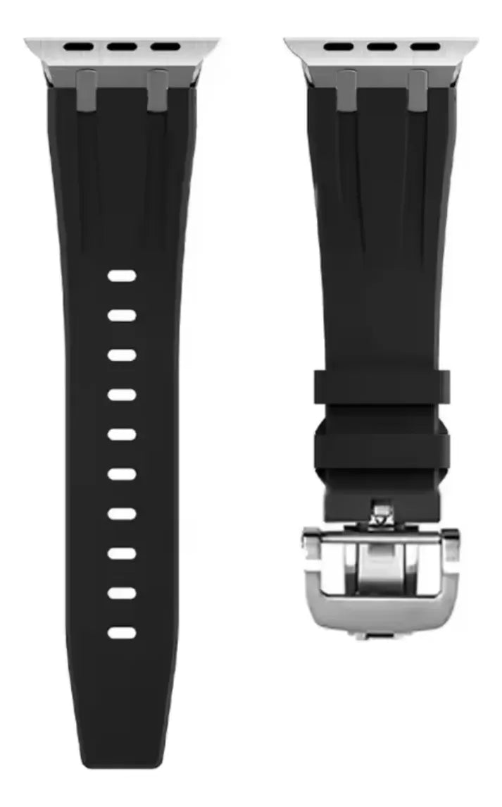Correa Deportiva de Silicona Premium para Apple Watch Cerradura Mariposa