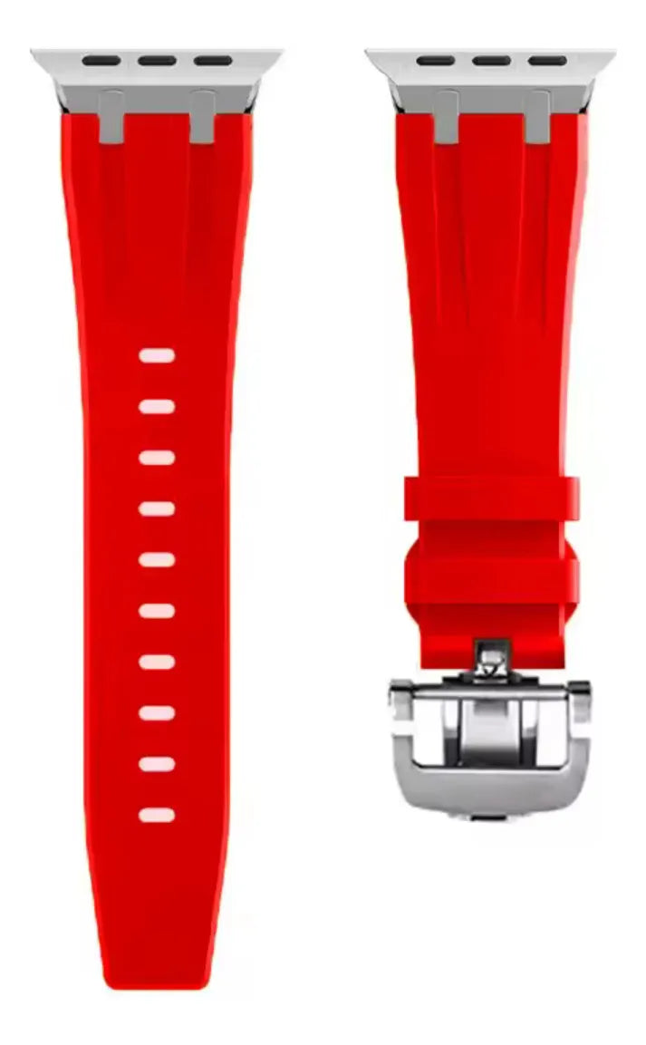 Correa Deportiva de Silicona Premium para Apple Watch Cerradura Mariposa
