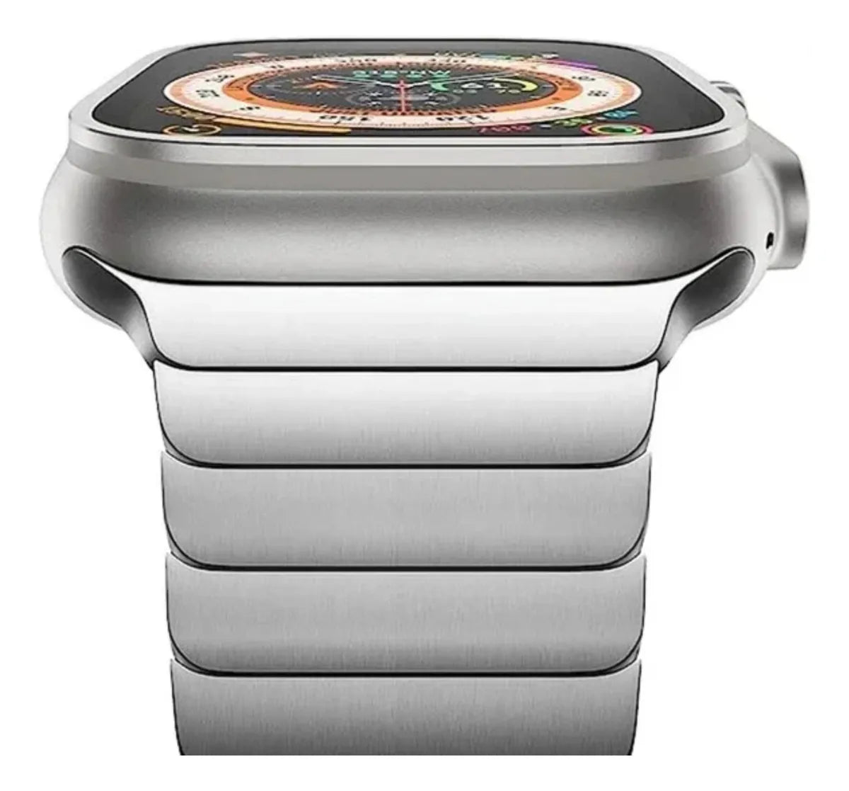 Correa Apple Watch 42 44 45 46 y 49mm Metal Negro Titan