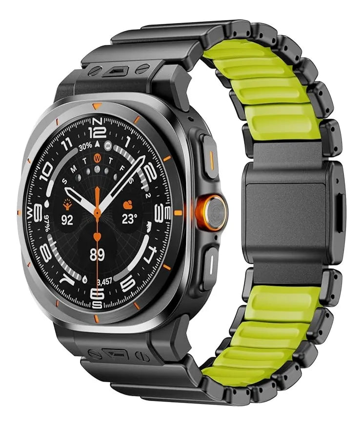 Correa De Titanio Y Silicon De Lujo Para Galaxy Watch Ultra