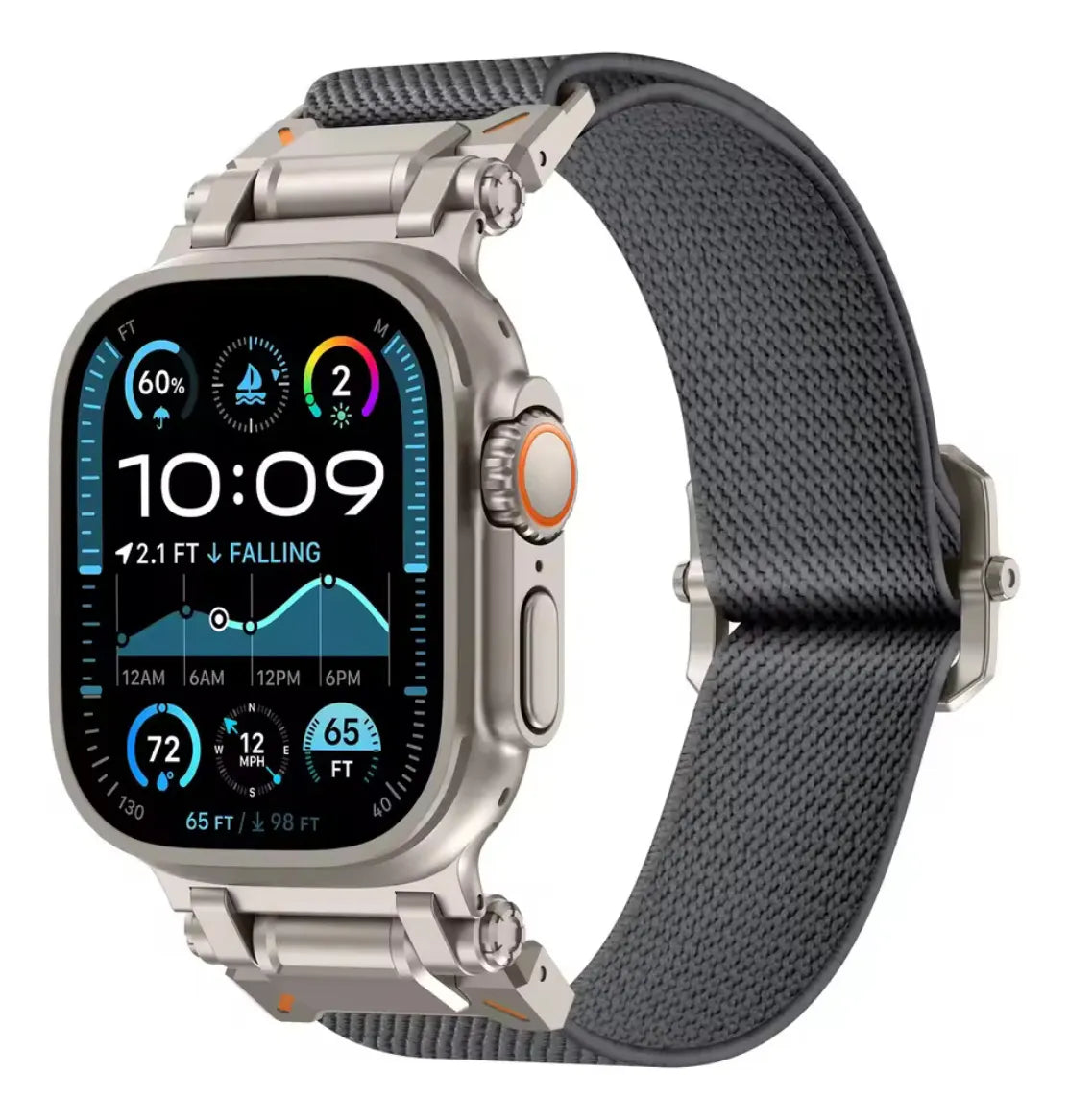 Correa Elástica Nylon para Apple Watch Ultra y 42mm 46mm