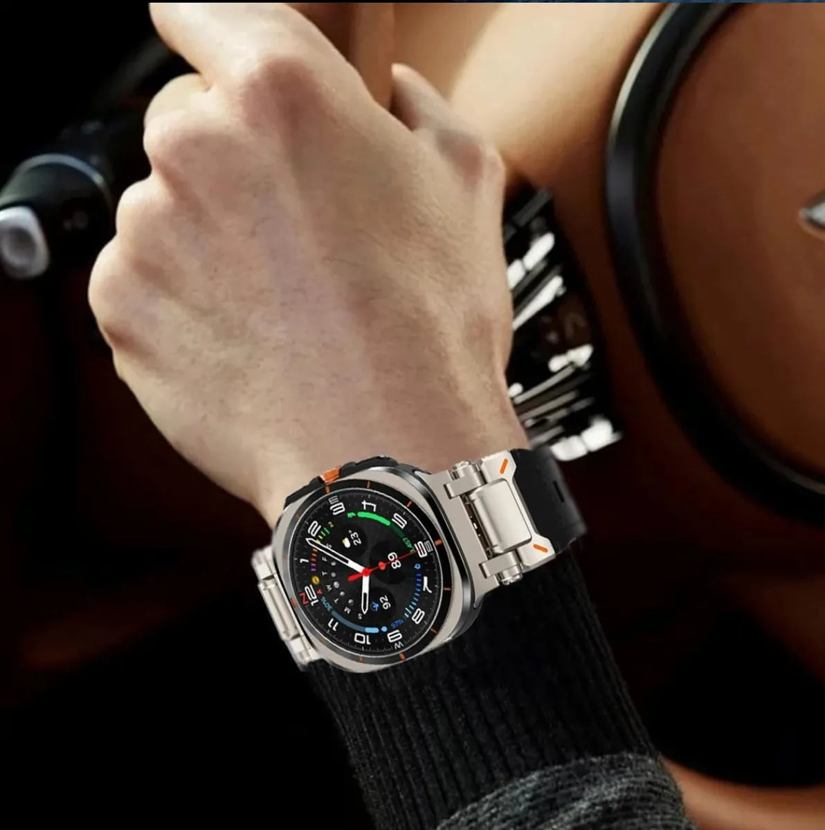 Correa Galaxy Watch Ultra Piel Genuina Sport Calidad