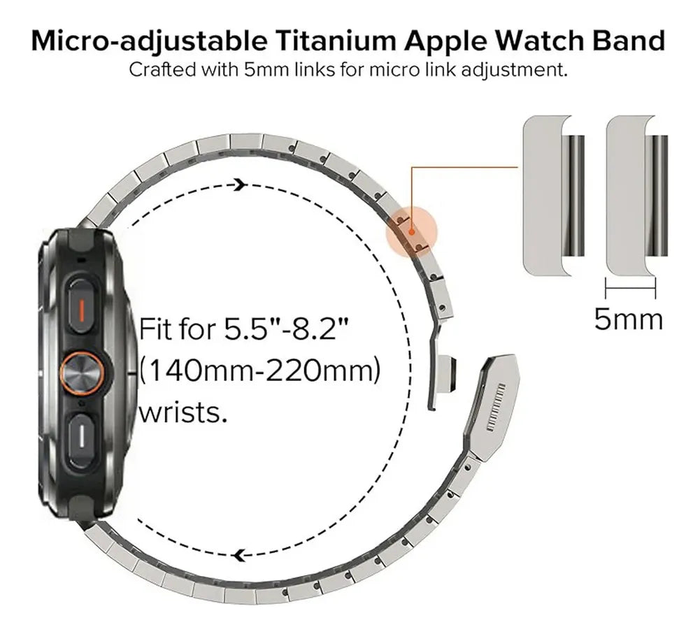 Correa Metal Para Samsung Galaxy Watch Ultra Banda de 47mm