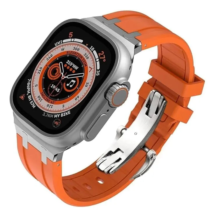 Correa Deportiva de Silicona Premium para Apple Watch Cerradura Mariposa