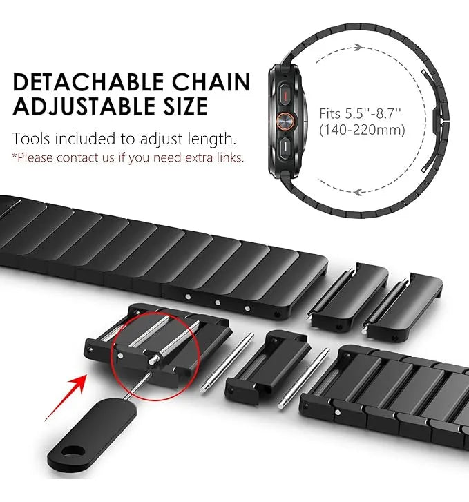 Correa Metal para Samsung Galaxy Watch 7 Ultra Bandas 47mm