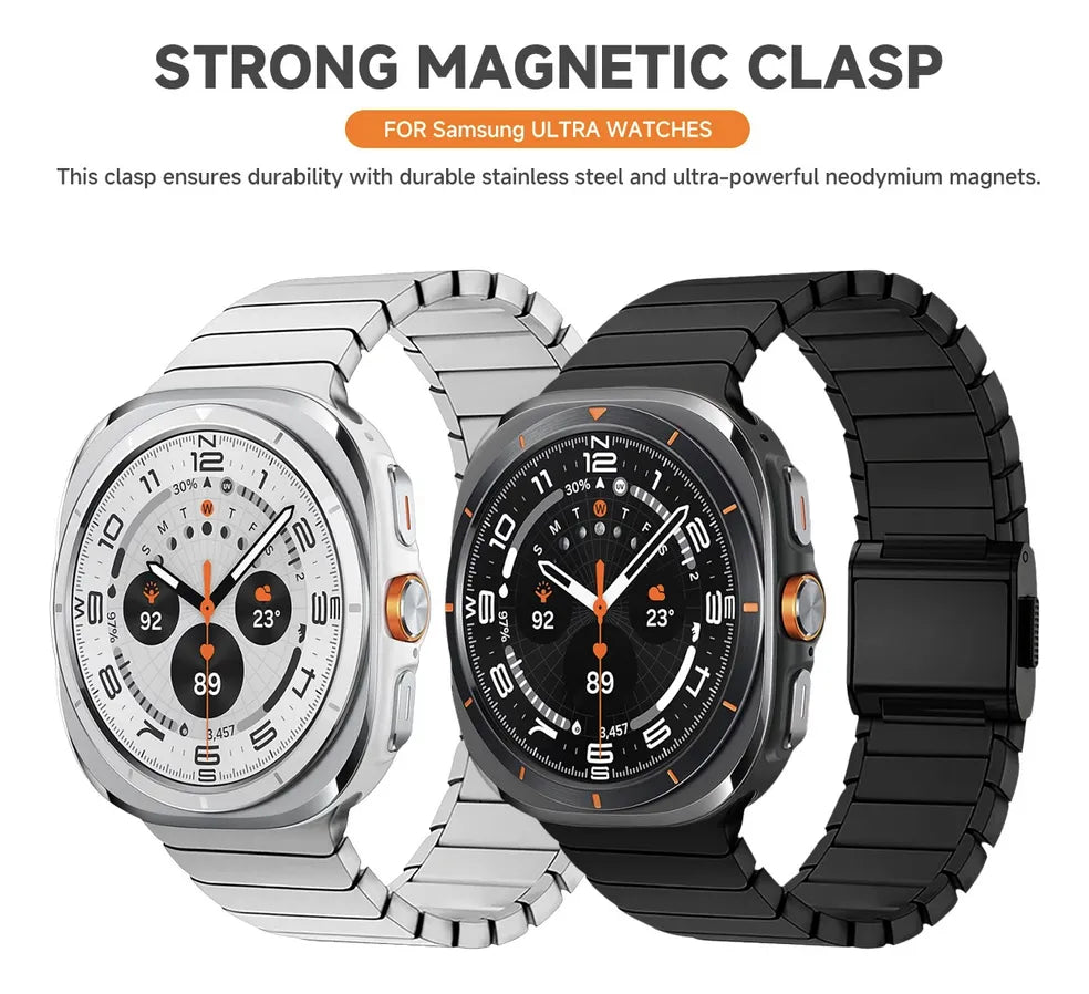 Correa Metal Para Samsung Galaxy Watch Ultra Banda de 47mm