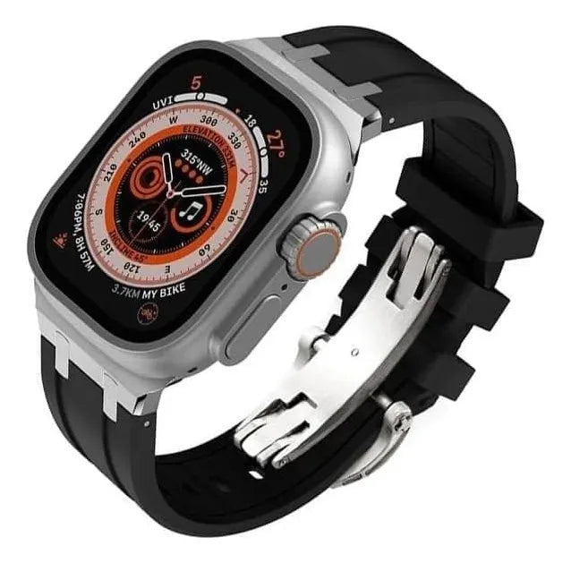 Correa Deportiva de Silicona Premium para Apple Watch Cerradura Mariposa