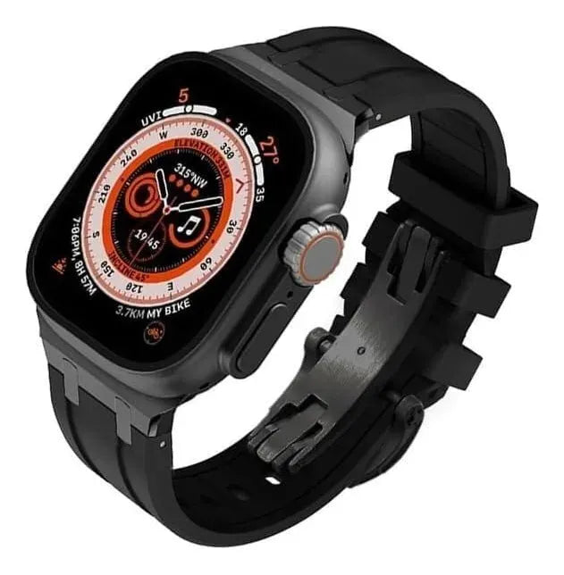 Correa Deportiva de Silicona Premium para Apple Watch Cerradura Mariposa