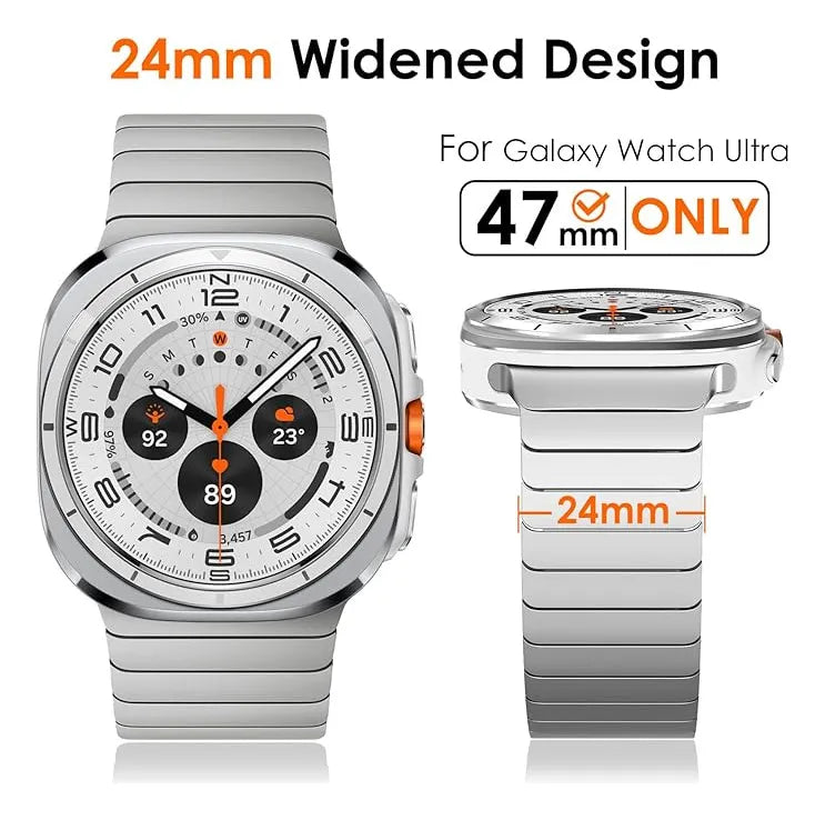 Correa Metal Para Samsung Galaxy Watch Ultra Banda de 47mm