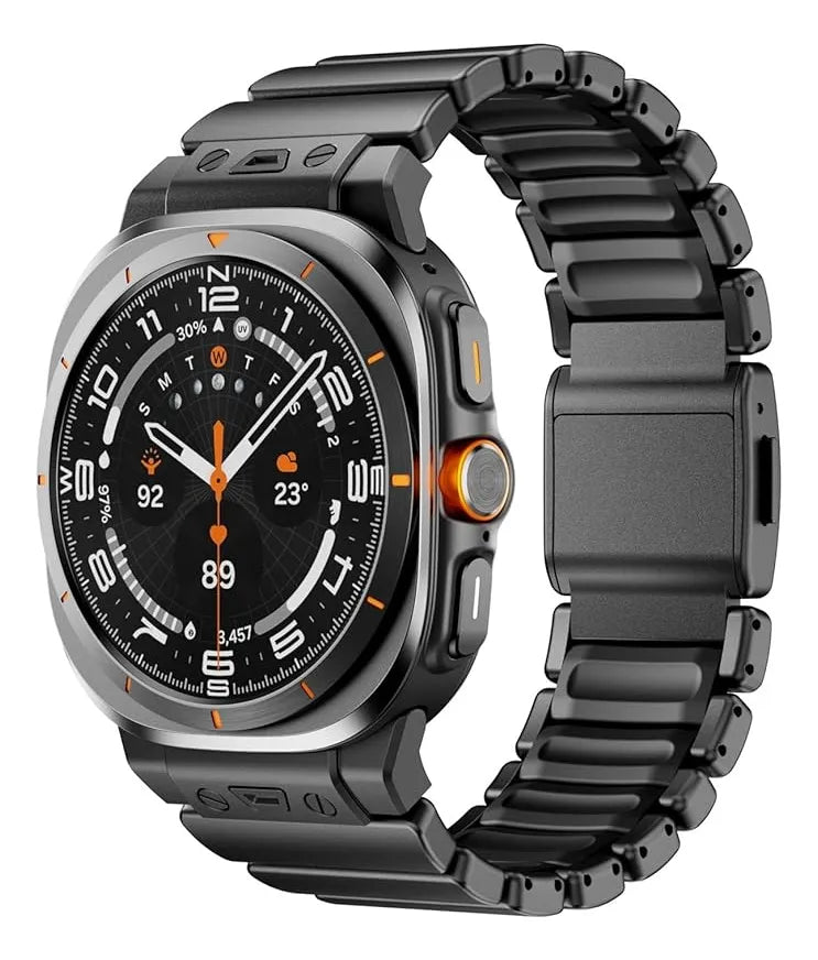 Correa De Titanio Y Silicon De Lujo Para Galaxy Watch Ultra