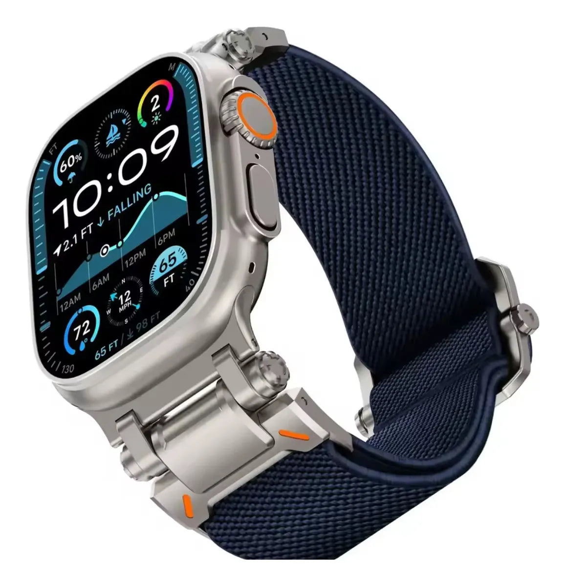 Correa Elástica Nylon para Apple Watch Ultra y 42mm 46mm