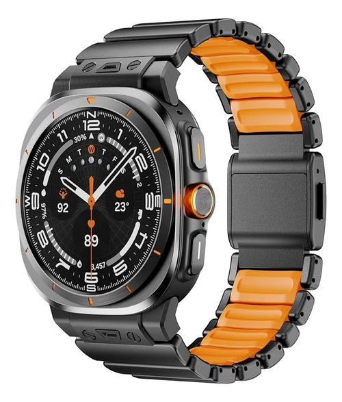 Correa De Titanio Y Silicon De Lujo Para Galaxy Watch Ultra